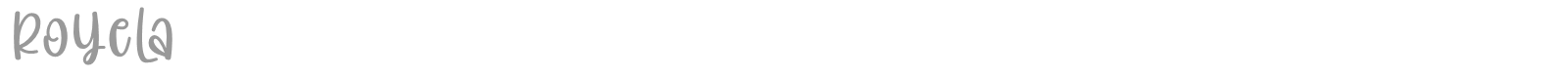Royela font preview